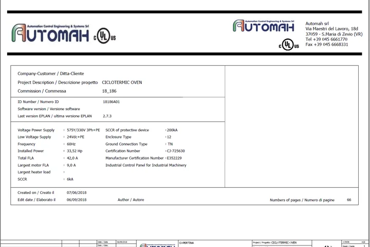Autmah | Schemi elettrici